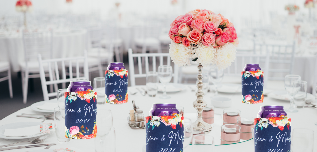 Wedding Stubby Holders